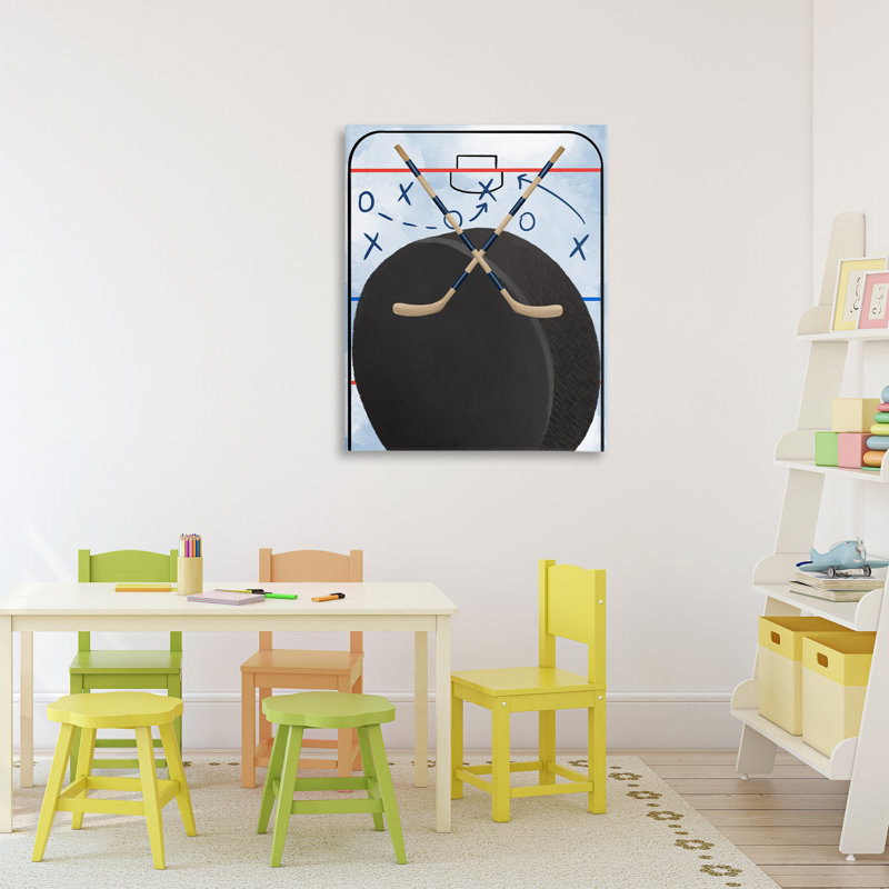 «Hockey Rink Tactics», conception de Jennifer Stith, H 30 po x l 24 po