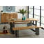 Benito Acacia Solid Wood Top Dining Table-40470938