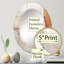 Botein - Miroir mural moderne ovale-245139496