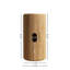 Cabinet cylindrique autoportant de 16 po seulement, sans robinet ni ensemble de drain-132915518-132915521