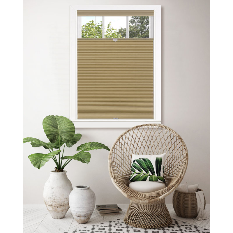 Store alvéolaire semi-diaphane, l 29 po x L 64 po, Blé