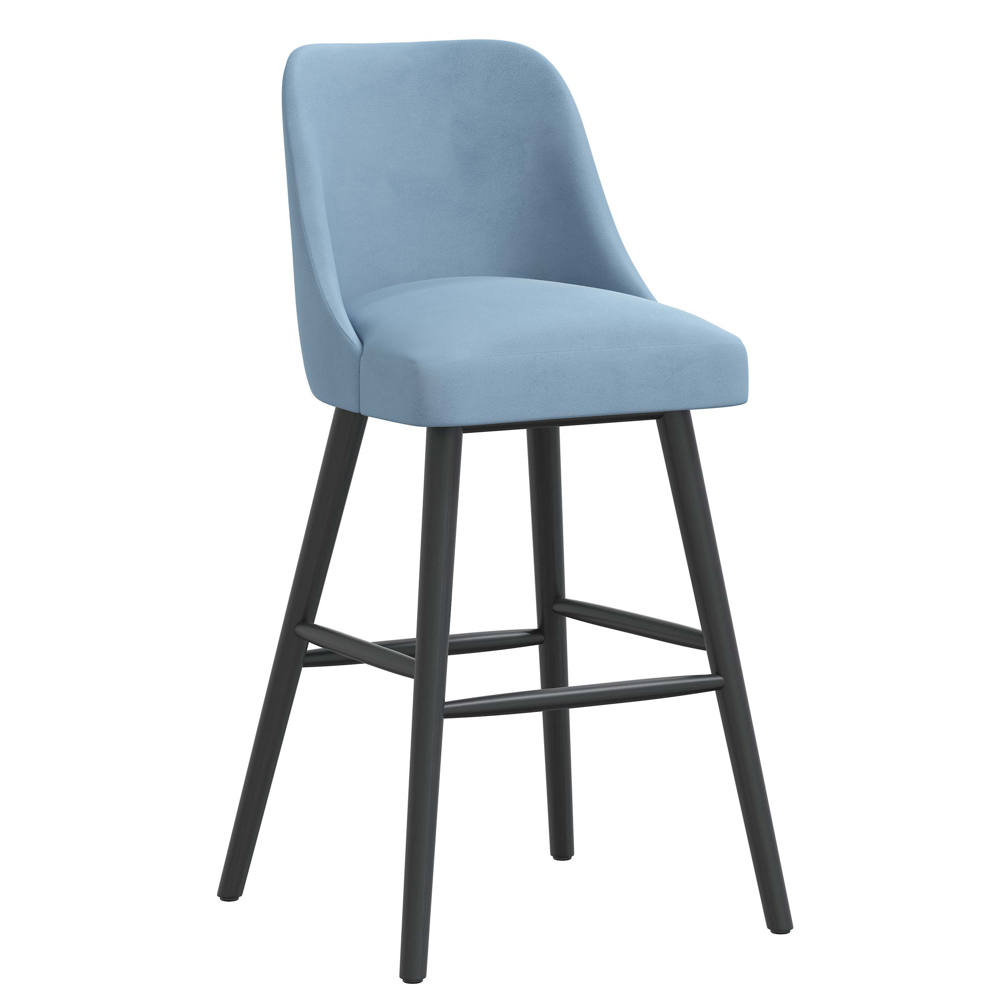 Gallie Counter & Bar Stool, Teal, Bar Stool (30" Seat Height)