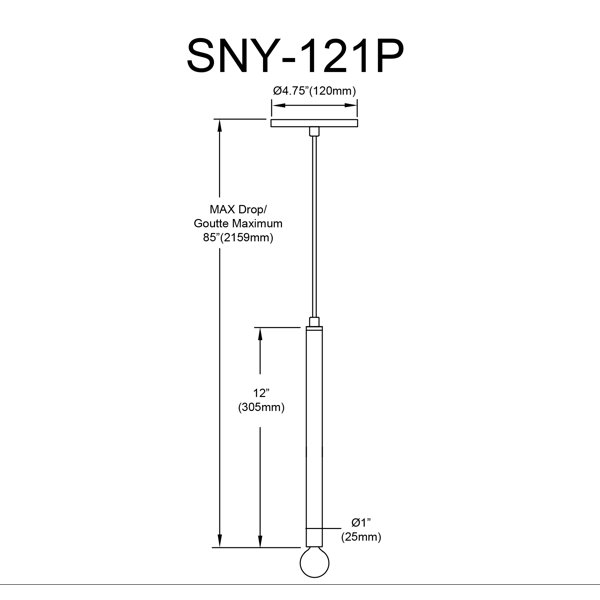 Dimensions du produit