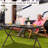 Rectangular Metal Outdoor Folding Picnic Table-74341224