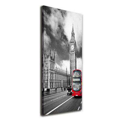 Big Ben London - Wrapped Canvas Print