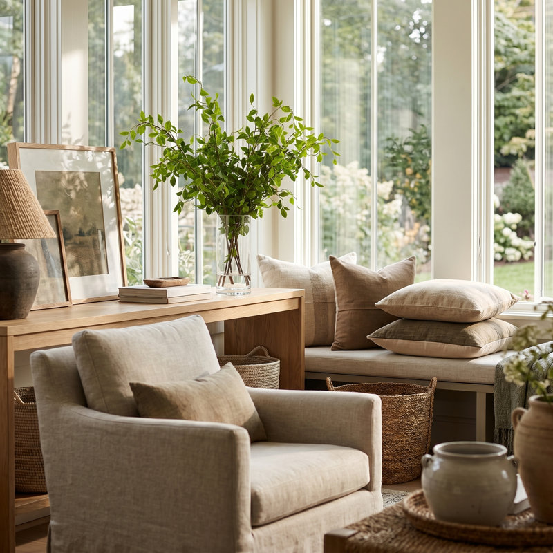 Organic Modern Faux Ivy Plant