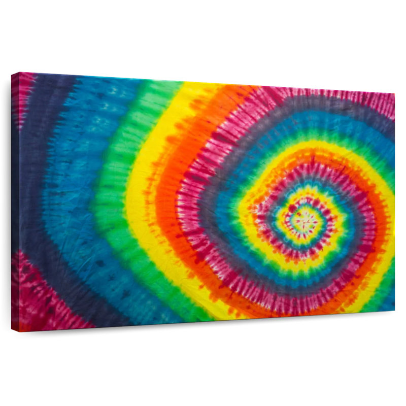Avery Spiral Tie Dye abstrait