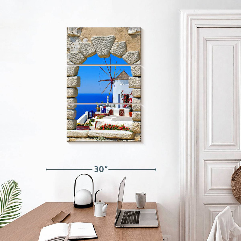 Gillard Window Windmill View, 32" H x 20" W