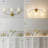 ETL Listed 3-Light Modern Dimmable Bathroom Vanity Light with Fabric Shades-123040174
