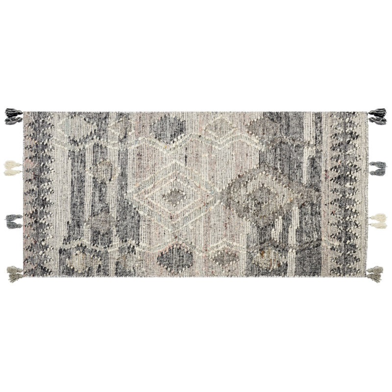 Akiharu Geometric Hand Woven Area Rug, Rectangle 80 x 150cm