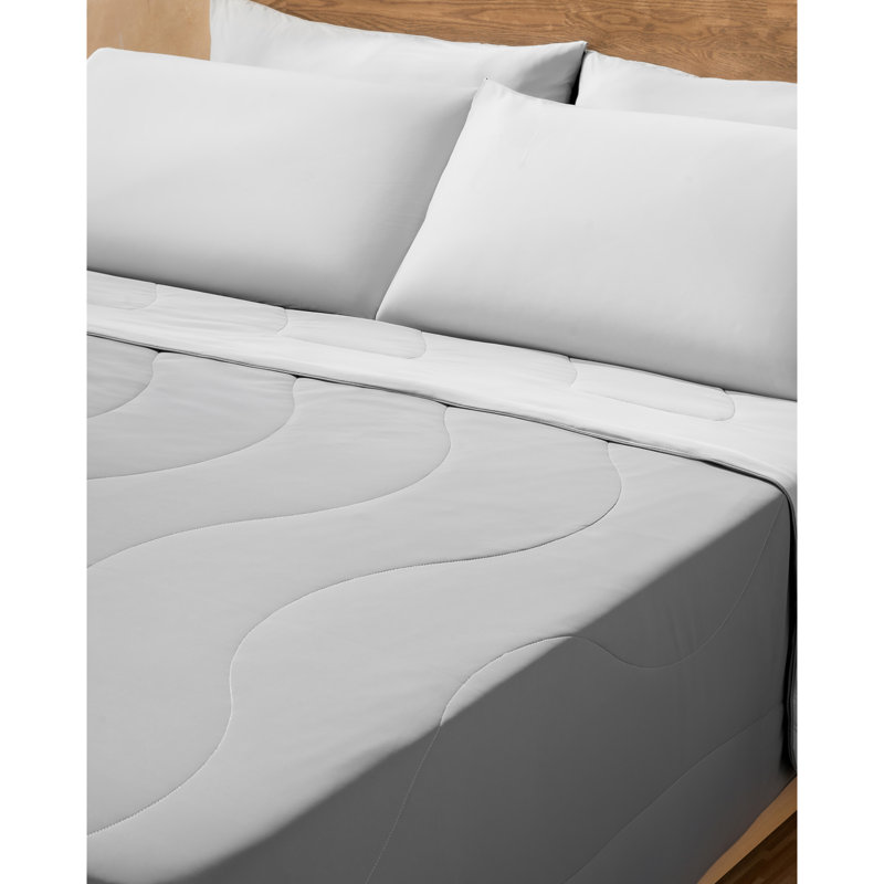 REST Evercool Award-Winning Cooling Comforter – Ultra Soft, Breathable, Lightweight, Hypoallergenic, All-Season Comforter for Hot Sleepers, Machine Washable