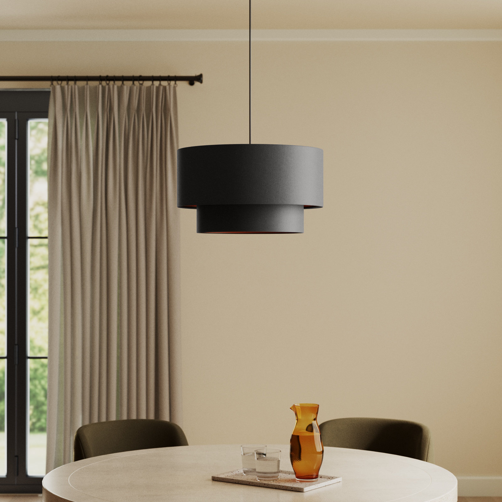 Gracia 3-Light Chandelier