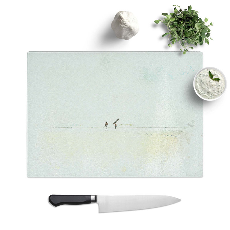 Glass Heading To The Surf in Abstract Chopping Board, 39 cm W x 28.5 cm L