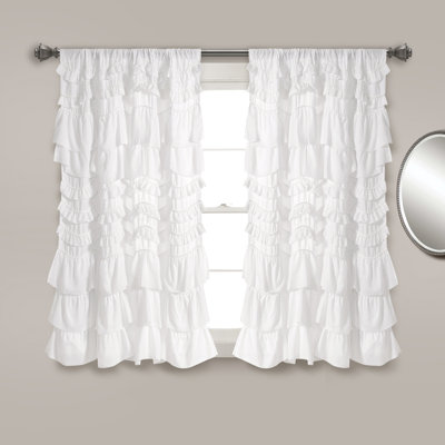 Kemmy Semi Sheer Curtain Single Panel