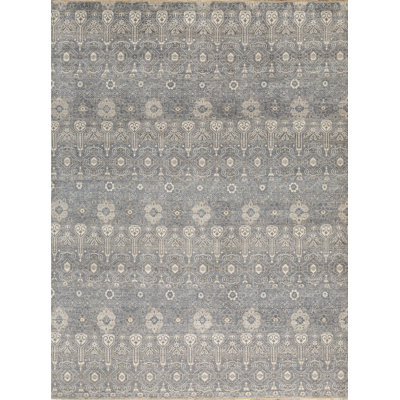 Hand Knotted Floral Indoor Rug