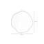 Élégant miroir décoratif noir, 23,6 po x 23,6 po | Structure robuste en panneau de fibres à densité moyenne, épaisseur: 0,8 pouce | Conception abstraite de couleur unie | Parfait pour la décoration intérieure, le salon, le vestibule et l'esthétique moderne-1568605446-1568605440