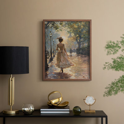 «WOMEN Series DCXCV III», reproduction encadrée - bois massif