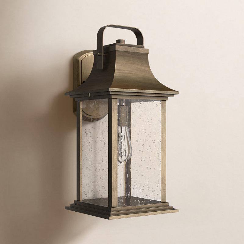 Sereia Wall Light, Bronze, 19" H x 8.5" W x 9.5" D