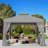 10 Ft. W x 10 Ft. D Steel Patio Gazebo-96070365