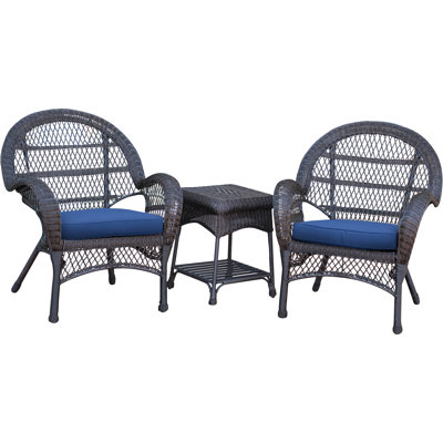 Mangum 2 - Person Patio Conversation Set with Cushions