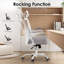 Chaise de bureau ergonomique, chaise de bureau à domicile avec appui-tête, chaise d'ordinateur à haut dossier avec accoudoirs et lombaire réglable-1695848986-1695848991