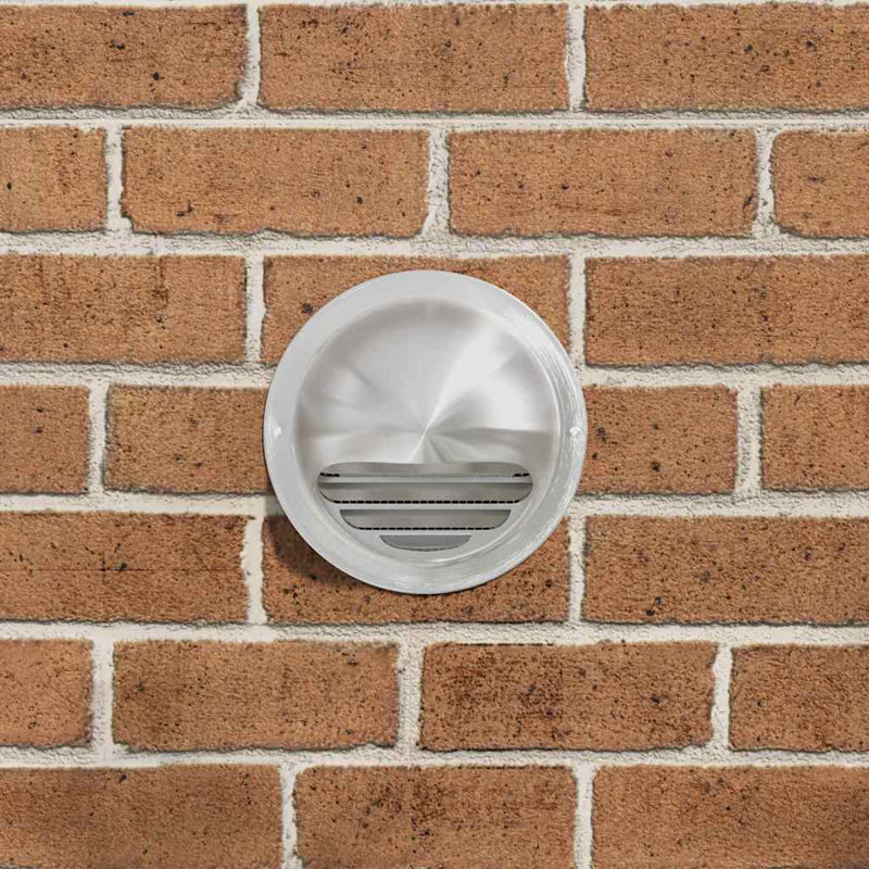 VidaXL Stainless Steel Vent Cover, 5cm H x 19cm W x 19cm D