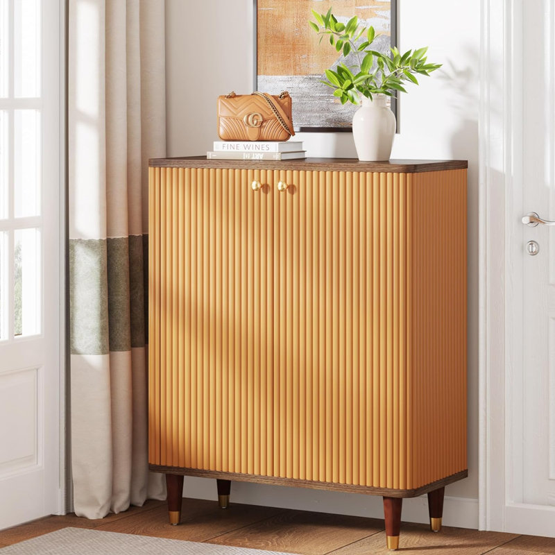 24 Pair Shoe Storage Cabinet