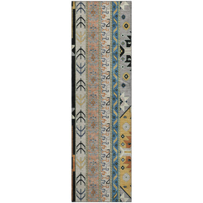 Premium Machine Washable Jahnke AMF1015 Aztec Rug