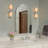 Omarion Glass Arch Mirror