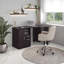 Bureau avec rangement classique Techni Mobile