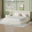 Contour de lit AirFrame King sans cadre, coussin éponge rembourré en nuage de 8,7 po, assemblage facile