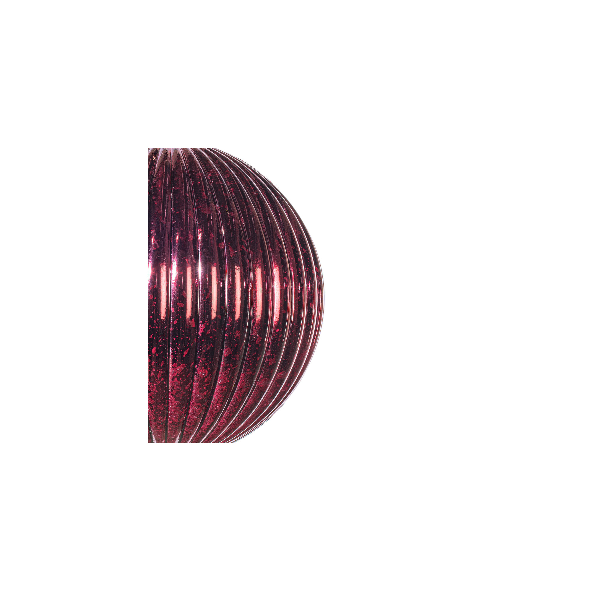Chistmas Ball Ornament Set of 4, Burgundy