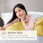 Ensemble de 2 taies d'oreiller en satin, 300 fils, sable gris, GentleSoft ™-359644225-359644262