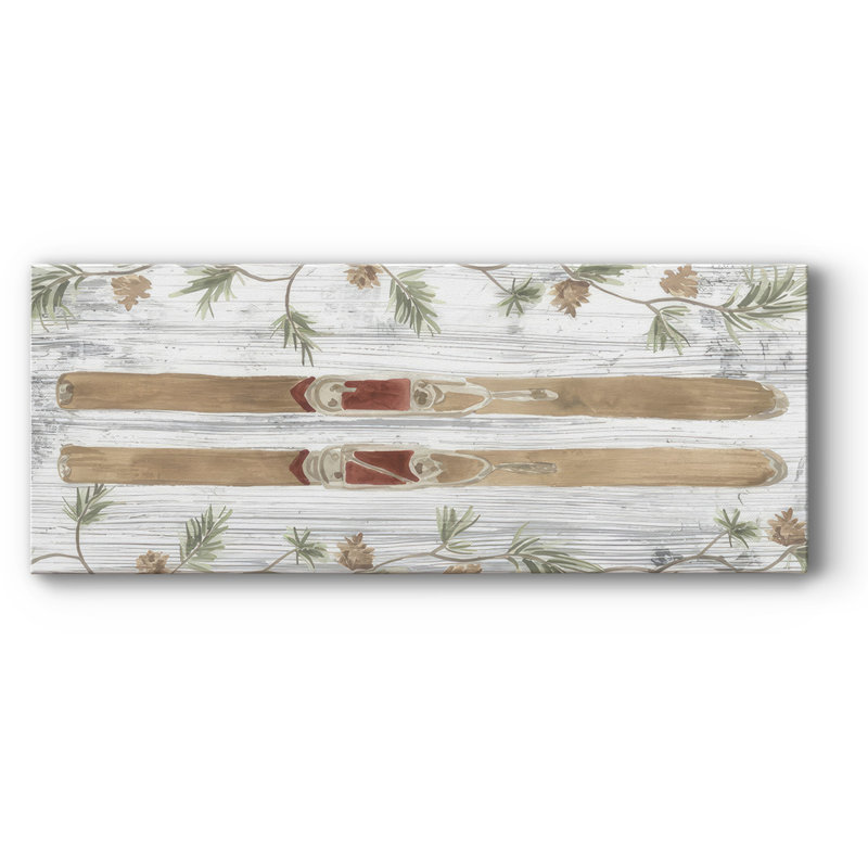 Pinecone Lodge Collection D, reproduction sur toile, H 24 po x l 60 po x P 1,5 po