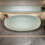 Baignoire verte moderne moderne, baignoire autoportante à surface solide, pour salles de bain luxueuses