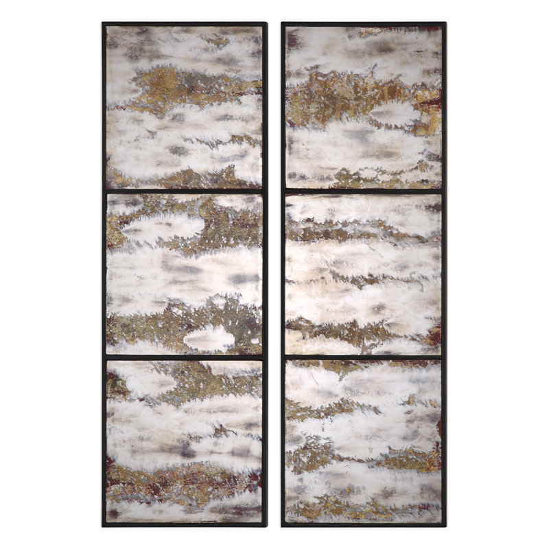 Deyante Engineered Wood Rectangle Wall Mirror