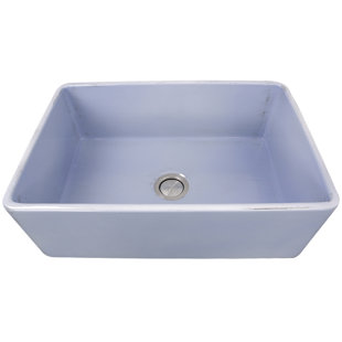 Vineyard Fireclay 29.75" L x 19.75" W Farmhouse Kitchen Sink