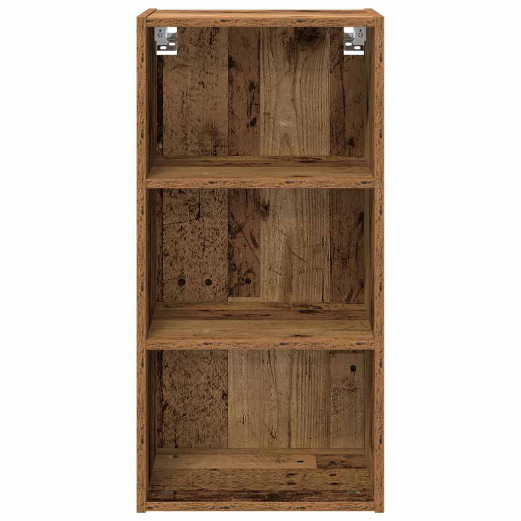 Vidaxl Hanging Cabinet With Storage Riga Grey Sonoma 20 X 29.5 X 80 Cm
