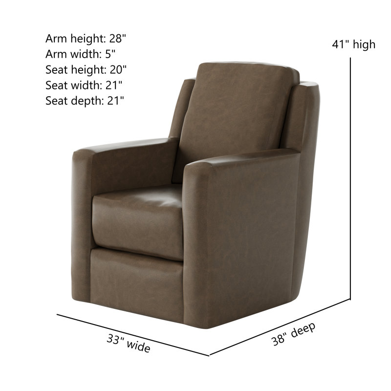 Fauteuil pivotant Icon, Passion de hickory