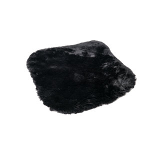 Tie Genuine Sheepskin Fur Car Seat Pad