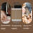 110.23-Inch Vintage Bar Counter Front Desk with Single Countertop, Wine Storage, and Lockable Drawers-110443193