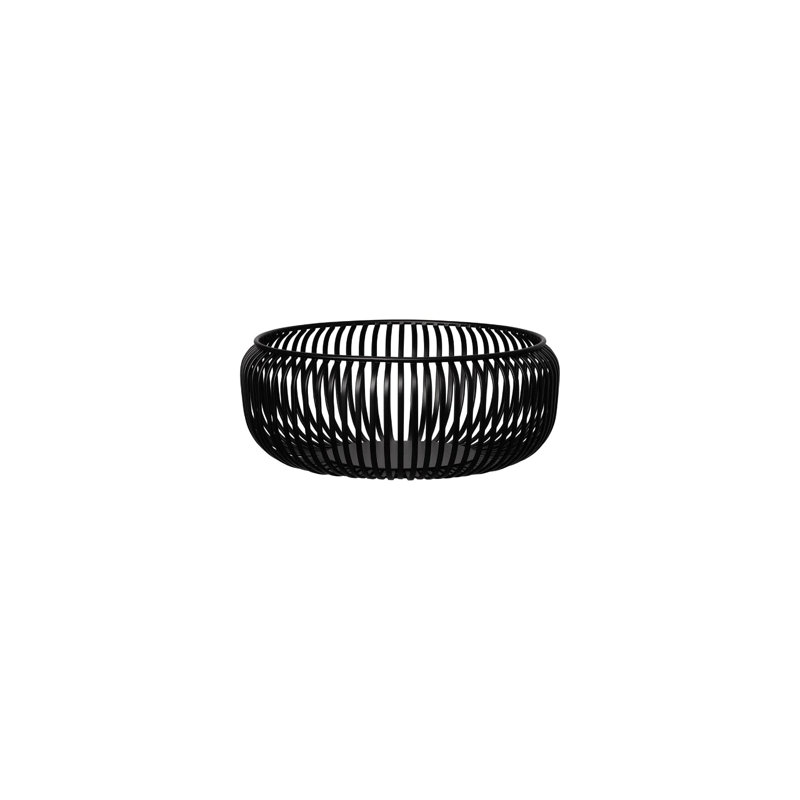 Lito Steel Decorative Bowl, 3.6" H x 9.9" W x 9.9" D