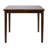Chet Transitional Counter Height Dining Set with Espresso Finish & Black Upholstered Chairs – Seats 4