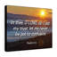 Confusion Psalm 71:1 - Wrapped Canvas Print