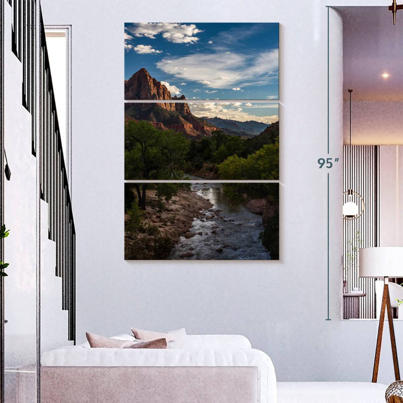 Alvord Mountain Stream, 32" H x 20" W