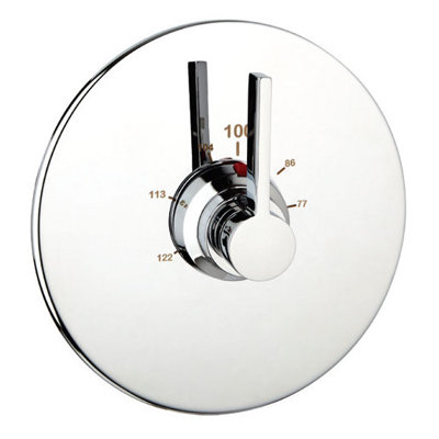 Thermostat rond complet avec soupape