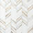 Bond Tile Mogo 2" x 5" Herringbone Mosaic Wall Tile-55658976