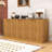 Wave Panel Storage Cabinet – Durable Sideboard-1311788574