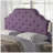 Tufted Upholstered Headboard With Solid Wood Durable Metal Legs Adjustable Height Nailhead Trim And Modern Button Tufted Fabric For Bedroom-523193030