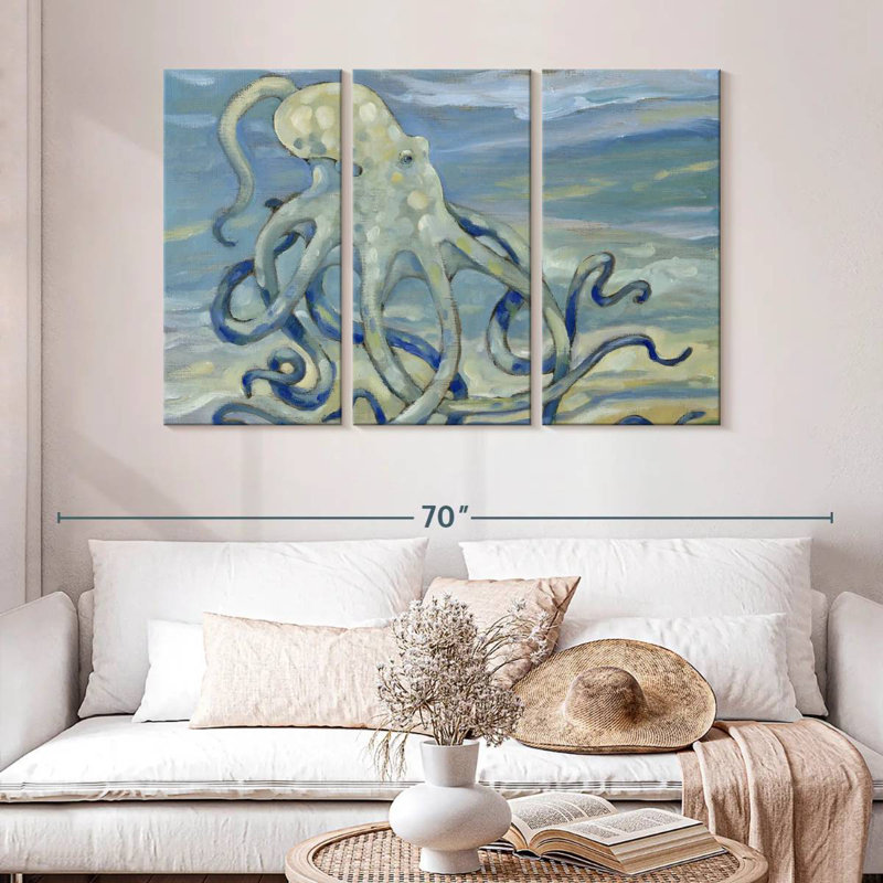 Brampt East Point Octopus, 32" H x 50" W